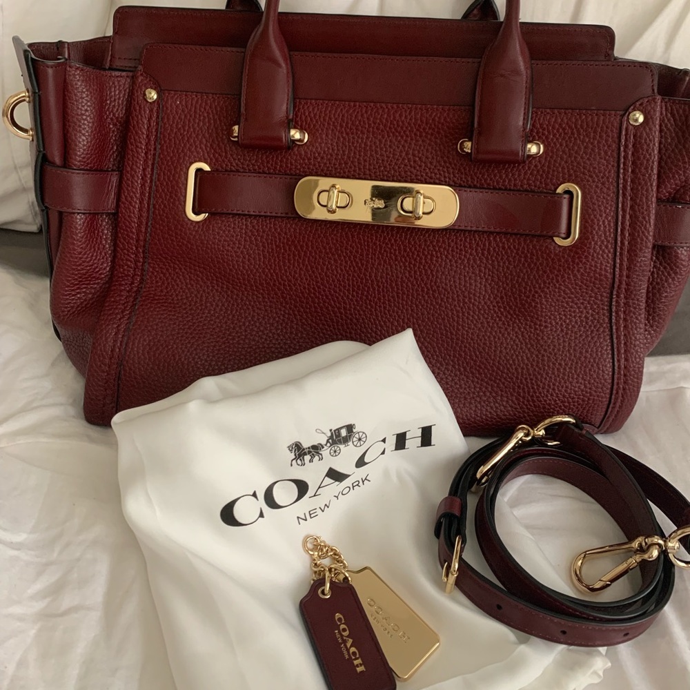 Coach Swagger Carryall Satchel